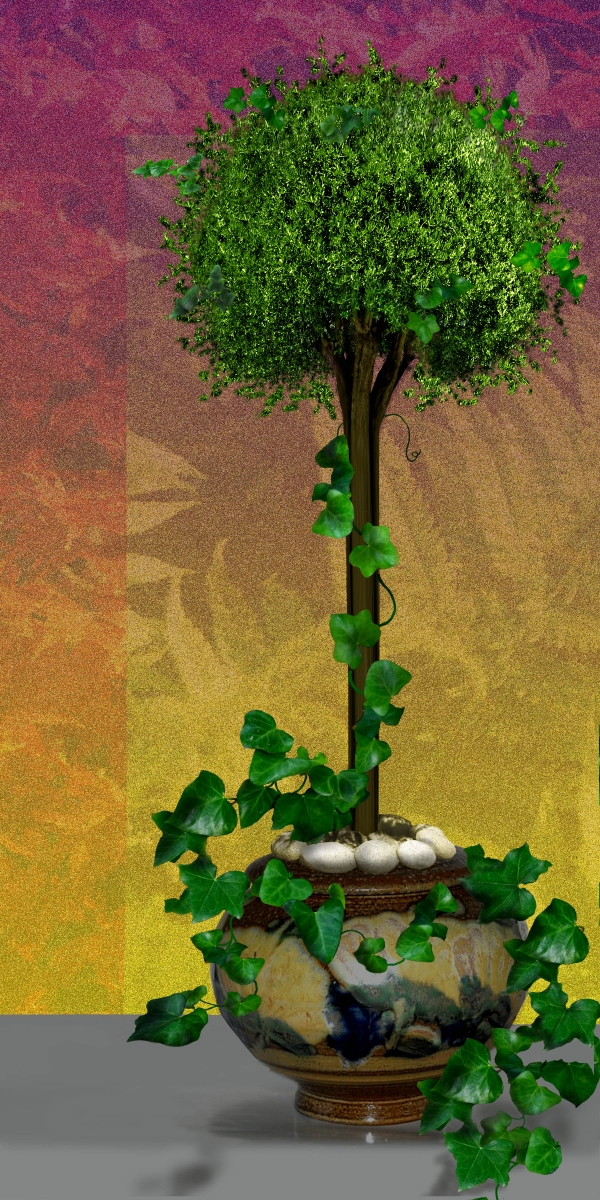 Creation of Adorning the Topiary: Step 11